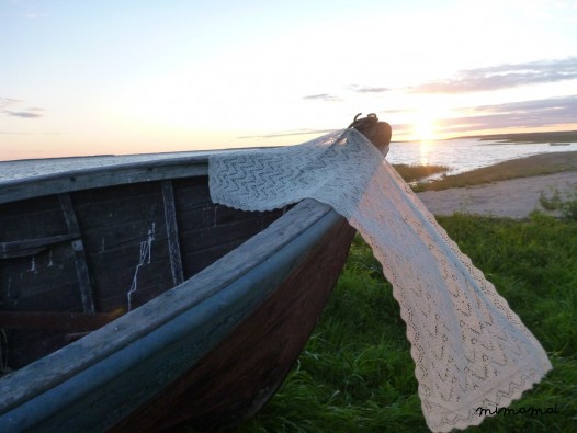 Haapsalu lace shawl