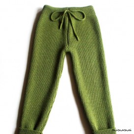 Babies/Children's/Toddlers knitted Virgin wool pants/trousers/longies/leggings