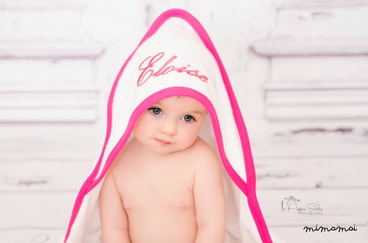 Personalised Towel For Baby Girl