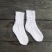 Baby cotton socks - hand knit baby summer socks - newborn socks