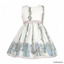 Martha Dress, Giraffe House, Ivory
