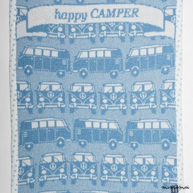 Personalised Baby Blanket, Knitted Baby Blanket, VW Campervan, Baby Gift, New Baby