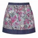Denim/Liberty Pink Reversible Skirt