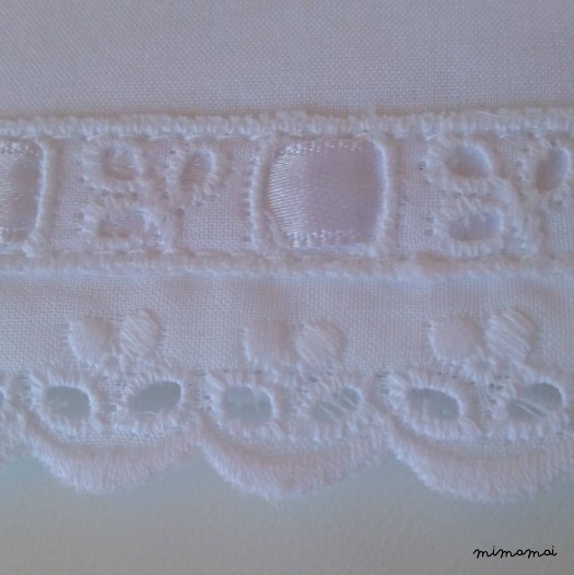 Lenzuolino culla o lettino in batista di puro cotone "Nodo d'amore" rosa