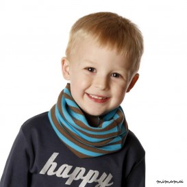 Boys Striped Neck Warmer