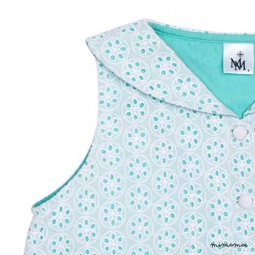 Sailor Collar Dress mint green