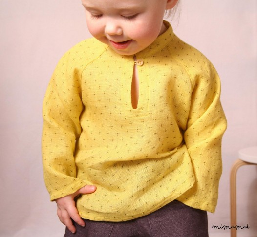 Natural linen shirt