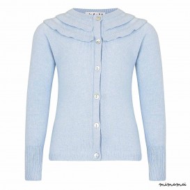 Mila Cardigan Cashmere Blue