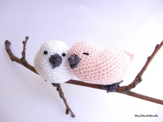 Nursery Birds - Birds Nursery Decor - Romantic Winter Decor
