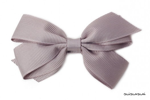 Medium Grey Bow