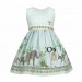 Martha Dress, The Zoo, Blue