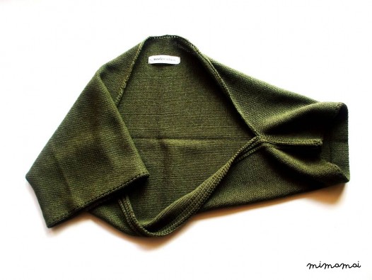 Girl's merino wool cocoon cardigan/bolero/shawl/shrug/3/4 sleeves/outfit