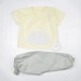 Infants Set of Summer ,Baby Boy Set ,Grey and yellow baby set