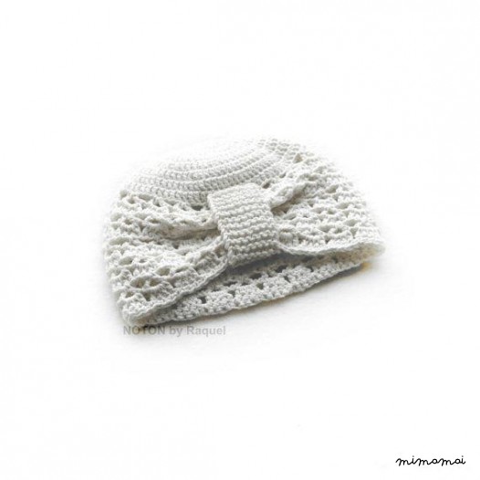 Babys pizzo cappello, uncinetto cappello, ragazze turbante