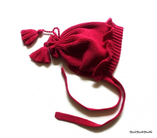 Babies/Children's merino wool bonnet and scarf set/hat/beanie/two piece set