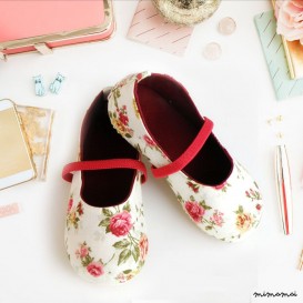 Soft White Shabby Chic Baby Girl Shoes