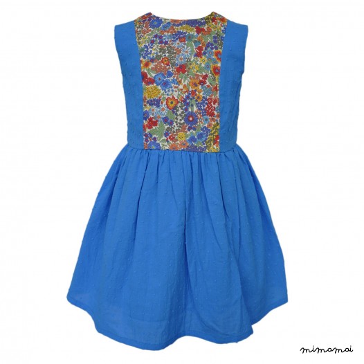 Dorothy Dress Bright Blue
