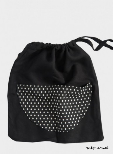 Nappy bag black