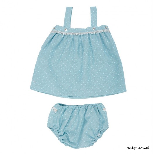 Infants Set of Summer Dresses Panties ,Baby Girl & Panties Set