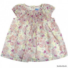 Summer Florals Smocked Dress