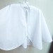 Natural christening cape
