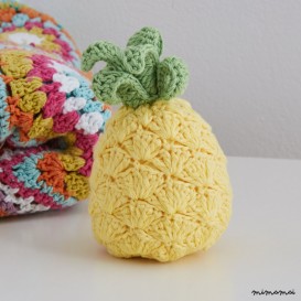 Crochet Pineapple Rattle