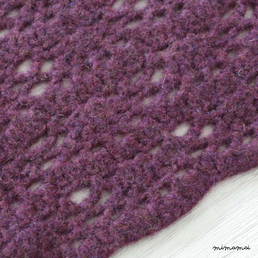 OVERSIZE LACE CROCHET SCARF KIT