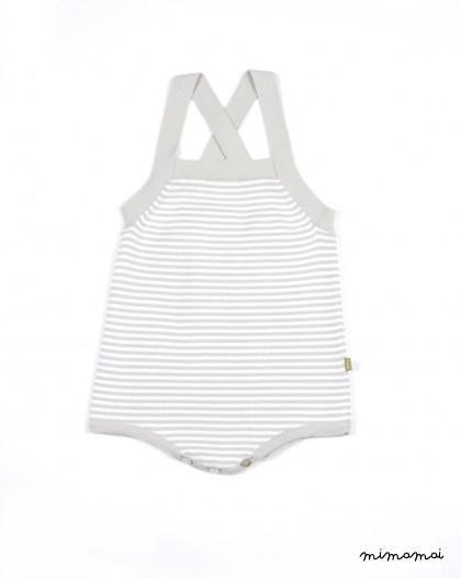 Gladys Bodysuit Silver Stripe