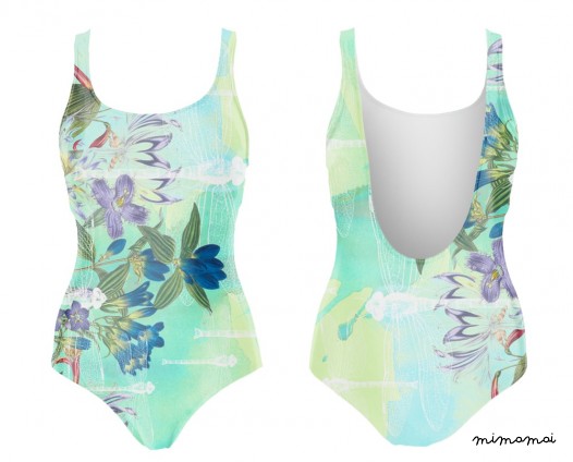 Florals and Dragonflies Bodysuit Kids