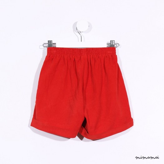 Pull-up Shorts deep orange