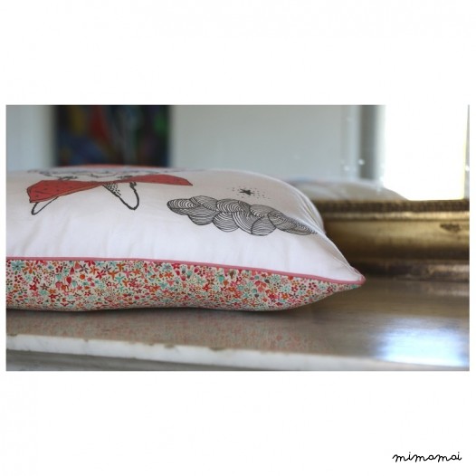 Coussin la vie est belle 35x35cm