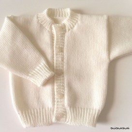 Baby Cream Knitted Cardigan
