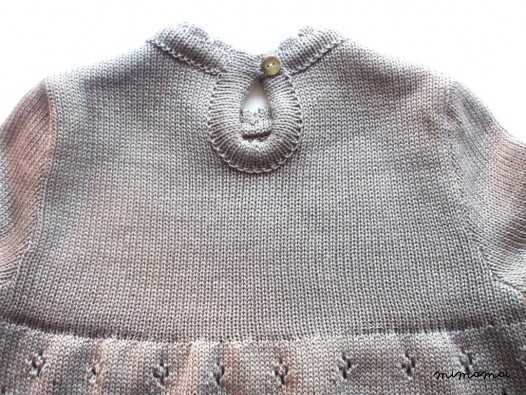Babygirls/Girls knitted Merino wool lace Dress/outfit/christenings/birthday