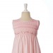 Bordered Patch smocked dress