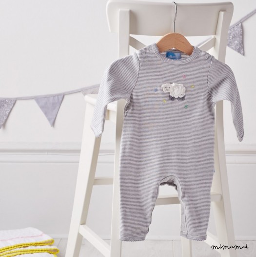 Crochet Lamb Babygrow