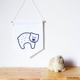 Wall Banner " Little Teddy"