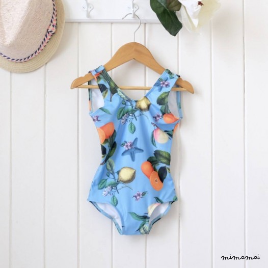 GIRLS - Fruits and Starfish Swimsuit kids