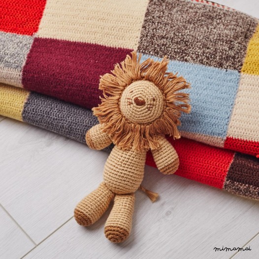 Hand Crocheted Luca Lion