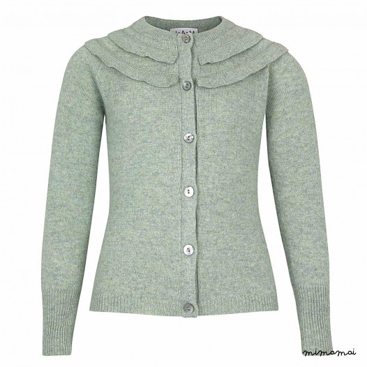 Mila Cardigan Cashmere Sage