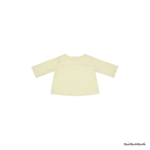 Veste b&eacute;b&eacute; jaune Calixte