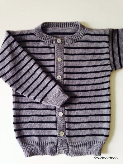 Children knitted Cardigan - Grey