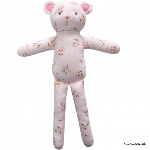Hearts & Flowers Teddy Toy