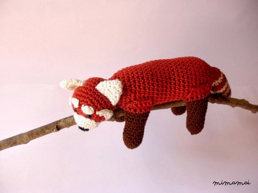 Red panda stuffed animal
