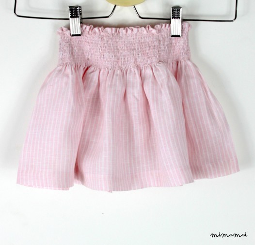Lilys linen skirt
