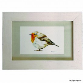 Quadretto uccellino 18x13