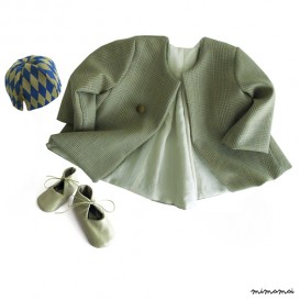 Beb&egrave; / Babies / Unisex / Gift Set /Summer Coat, Hat and Shoes.