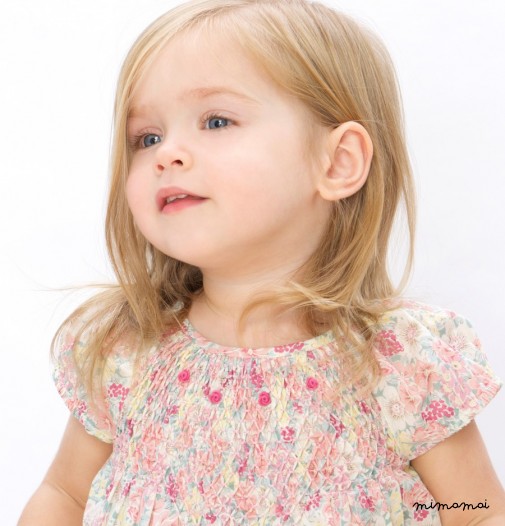Summer Florals Smocked Dress