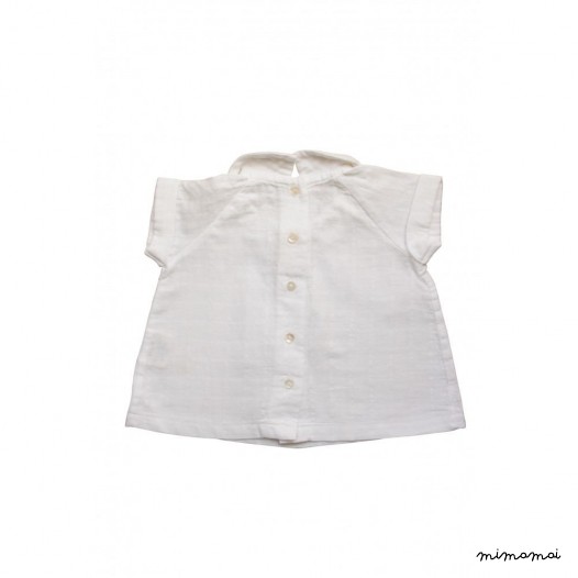 Blouse en lange manches courtes Timoth&eacute;e