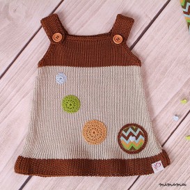 Bambino vestito maglia abito retr&ograve;