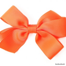 Medium Fluorescent Orange Bow